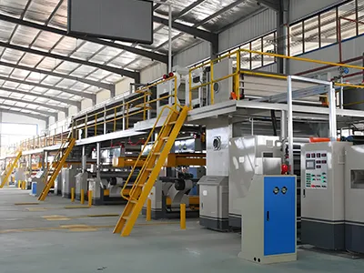 Línea de producción de cartón corrugado