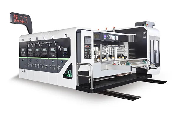 Impresora, ranuradora, troqueladora rotativa con alimentador de borde delantero, CZYL-C