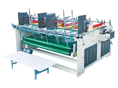 Plegadora encoladora (tipo prensa)