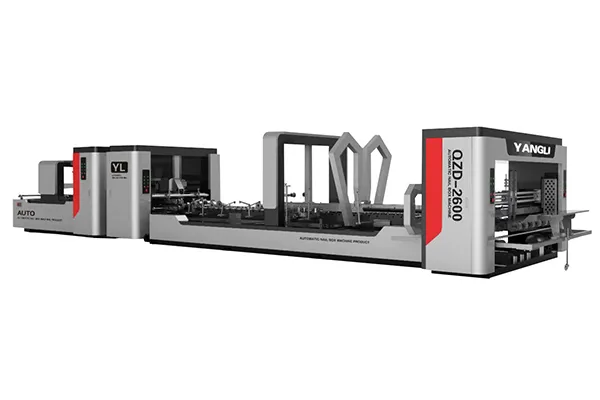 Plegadora, encoladora y grapadora totalmente automática, CZYL-FSM